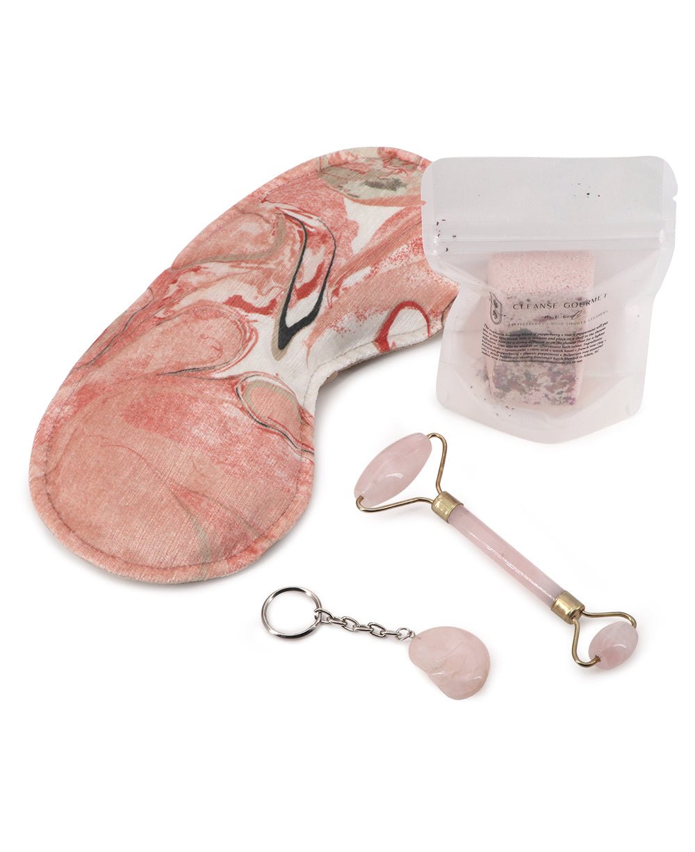 Rose Self Care Daily Ritual Kit - Manual Massage Tools