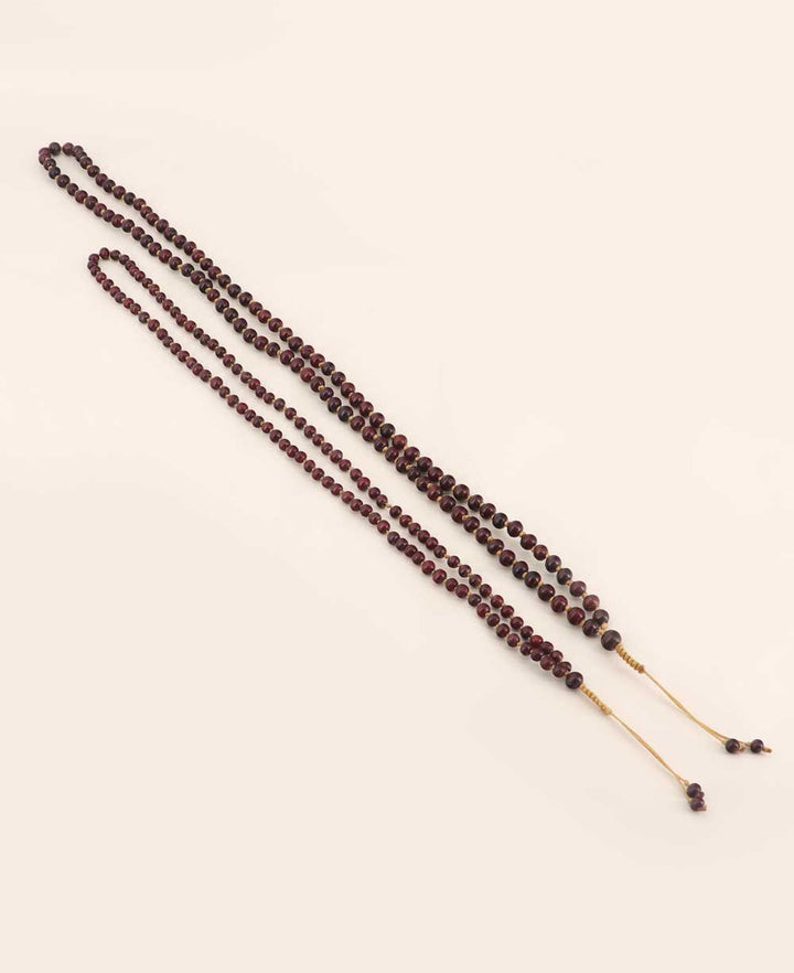 Rosewood Meditation Mala with Knotted Beads - Prayer Beads 6mm