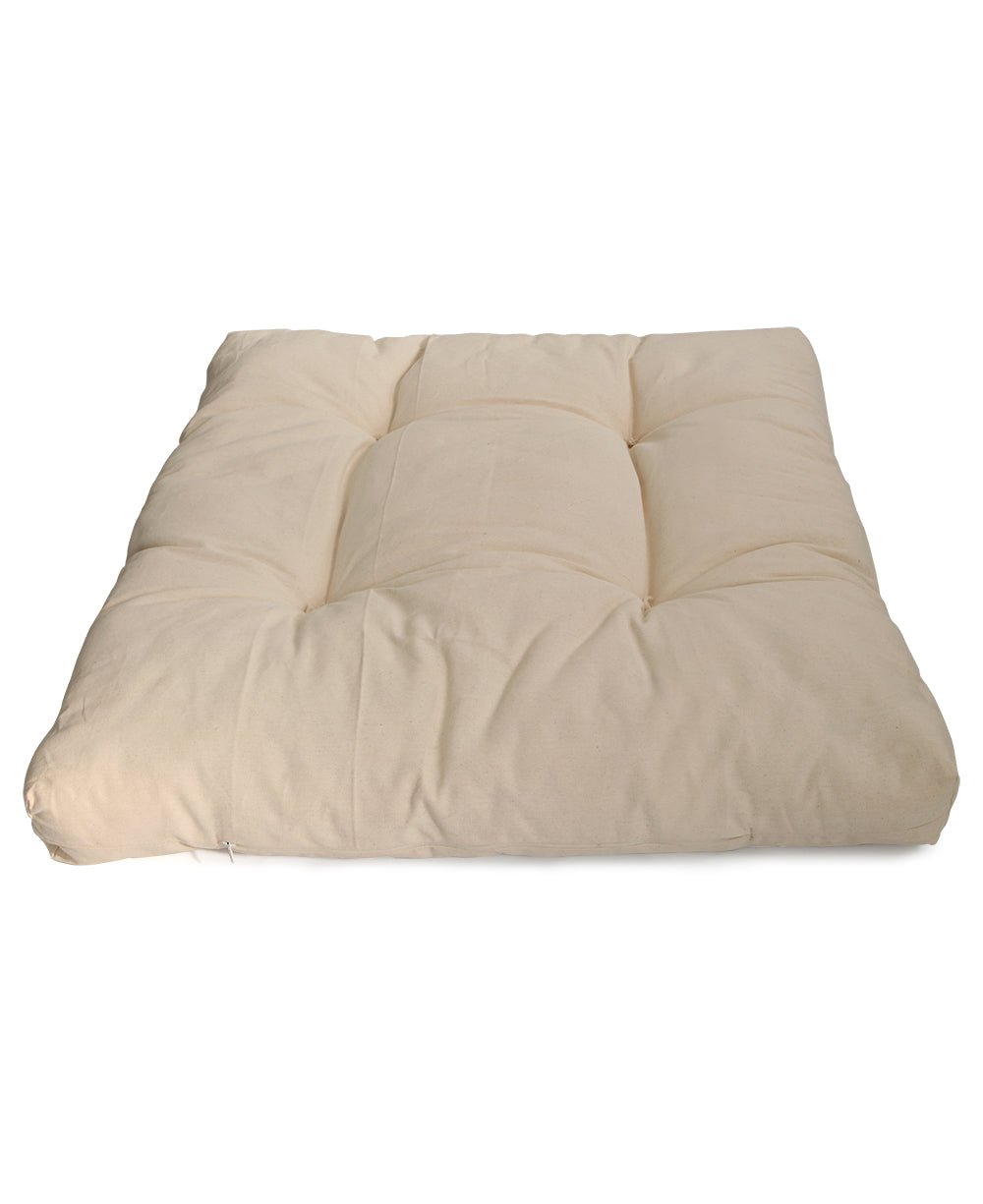 Rust Chenille Zabuton Meditation Cushion - Massage Cushions