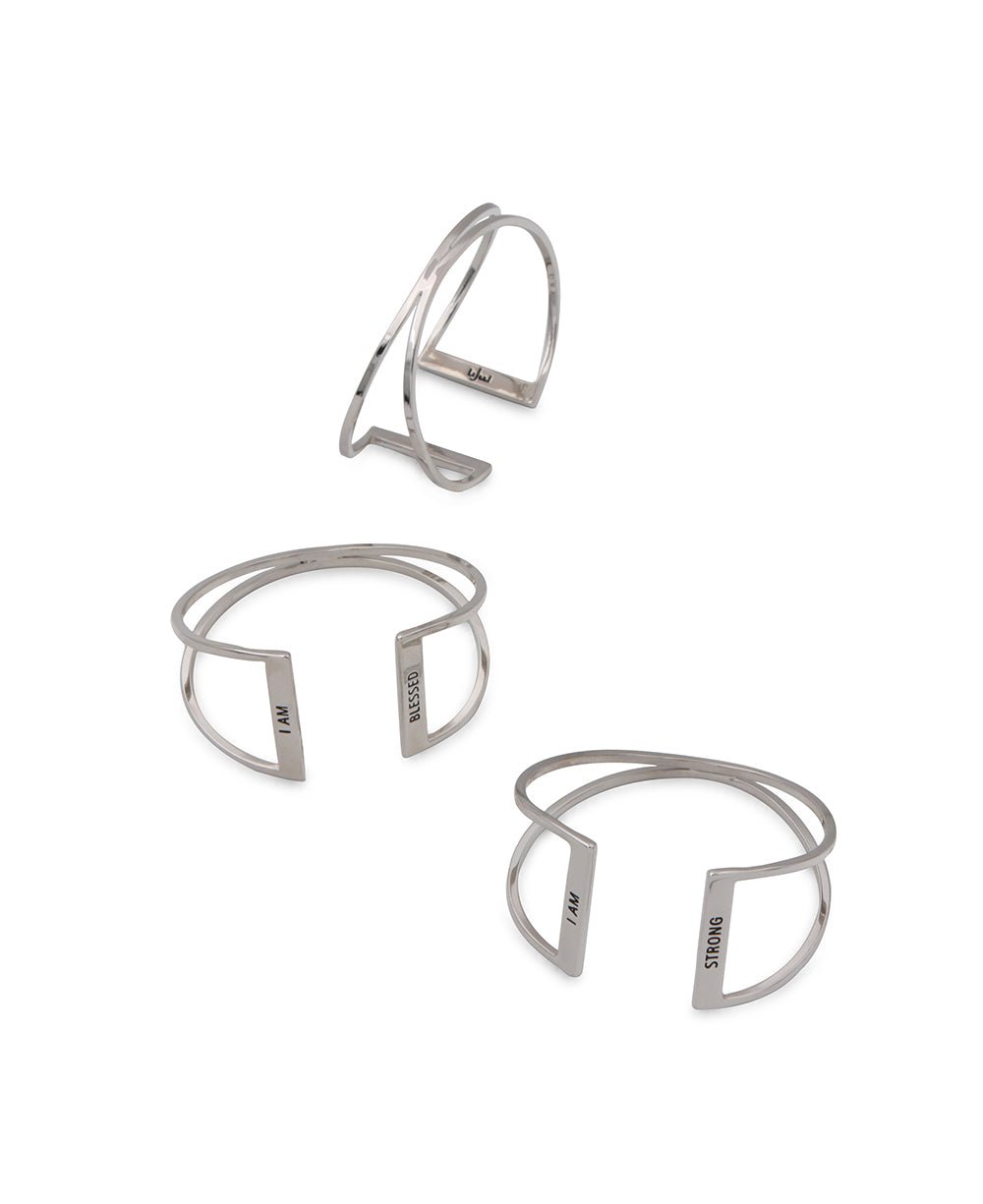 Secret I Am Affirmation Cuff Bracelets - Bracelets I Am Strong