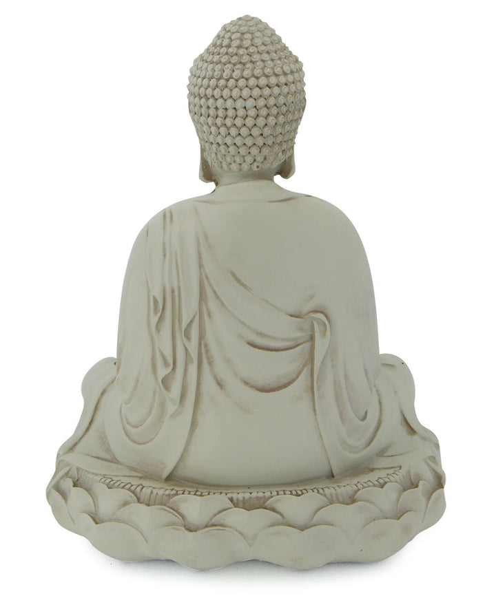 Serenity Buddha in Meditation Statue, 6.5 Inches Tall - Sculptures & Statues