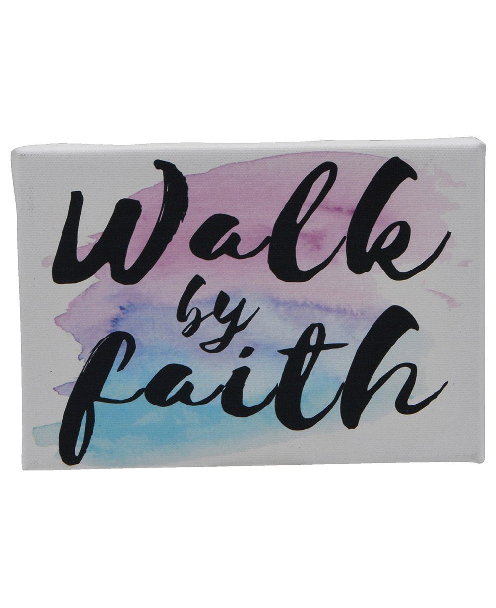Set of 2 Watercolor Faith Signs, USA - Posters, Prints, & Visual Artwork