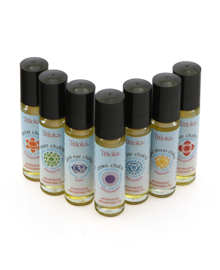 Seven Chakras Essential Oils Set -