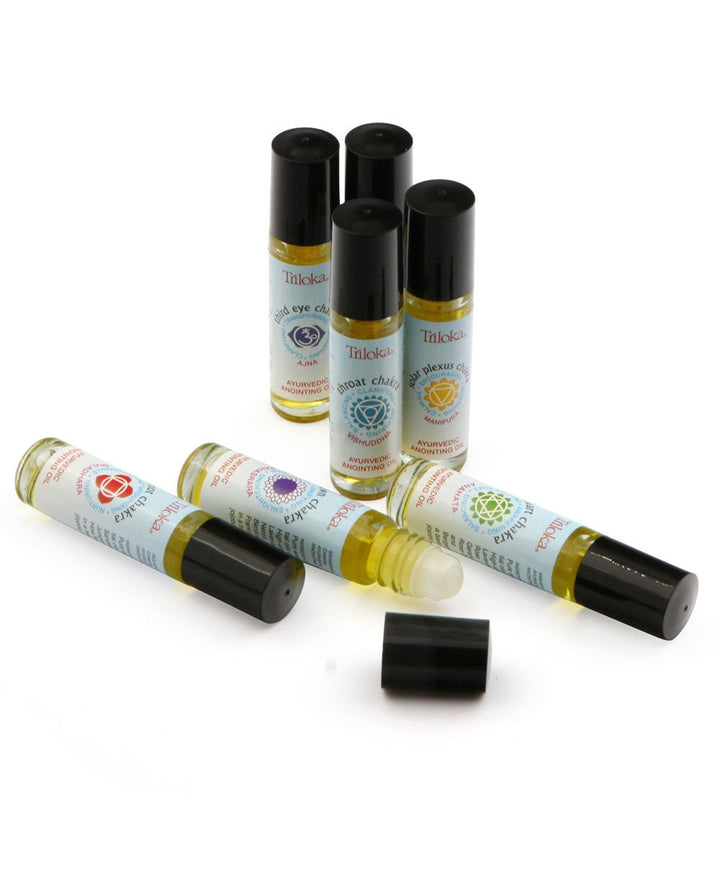 Seven Chakras Essential Oils Set -