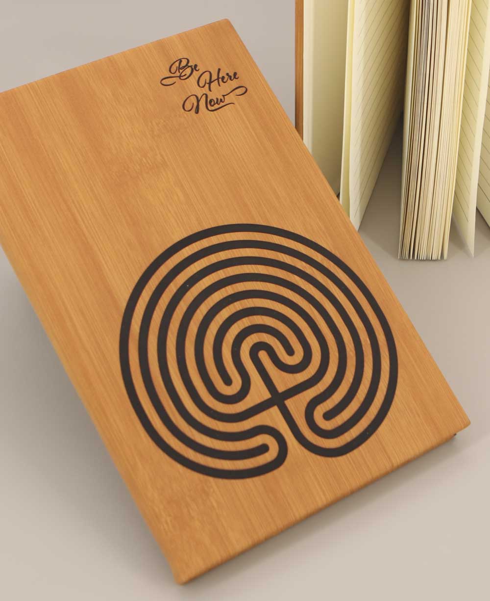 Seven Circles Design Labyrinth Meditation Journal - Media