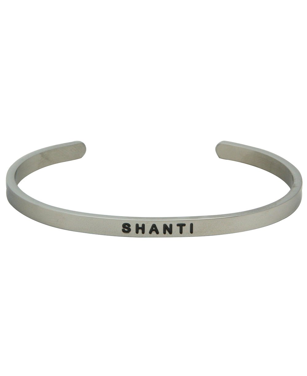 Shanti Cuff Bracelet, Inspirational Jewelry - Bracelets