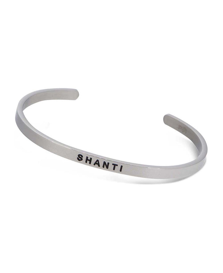 Shanti Cuff Bracelet, Inspirational Jewelry - Bracelets