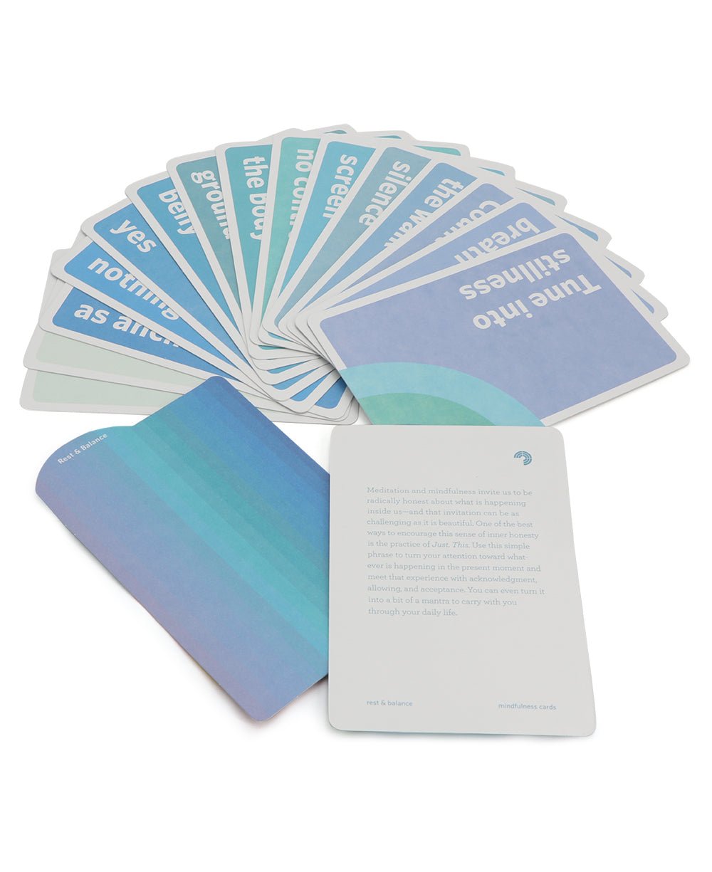 Simple Practices For Everyday Life, Mindfulness Cards Set - Card Games