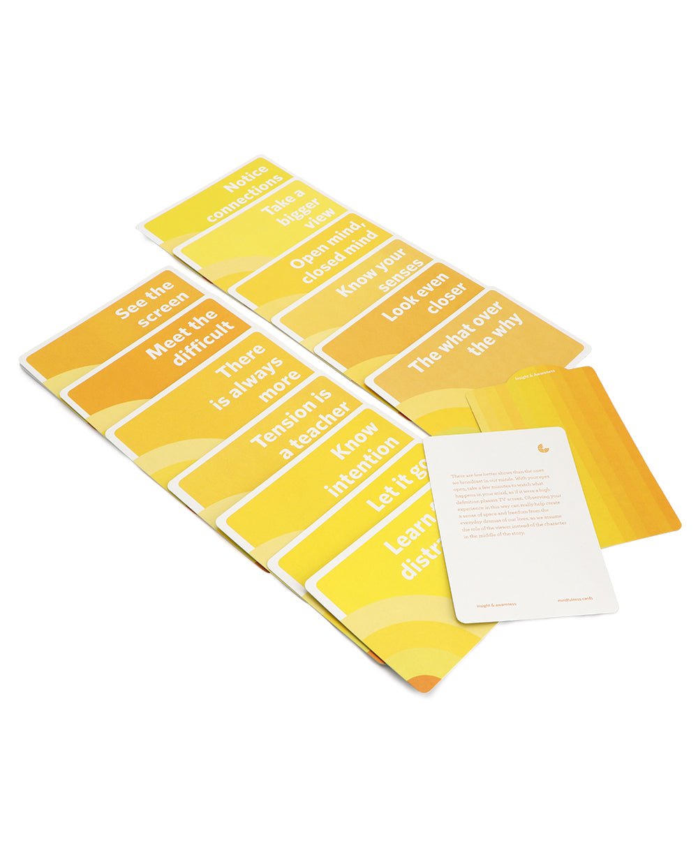 Simple Practices For Everyday Life, Mindfulness Cards Set - Card Games