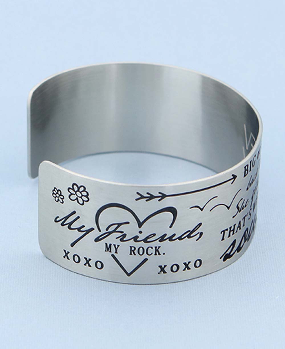 Soul Sister Inspirational Cuff Bracelet - Bracelets