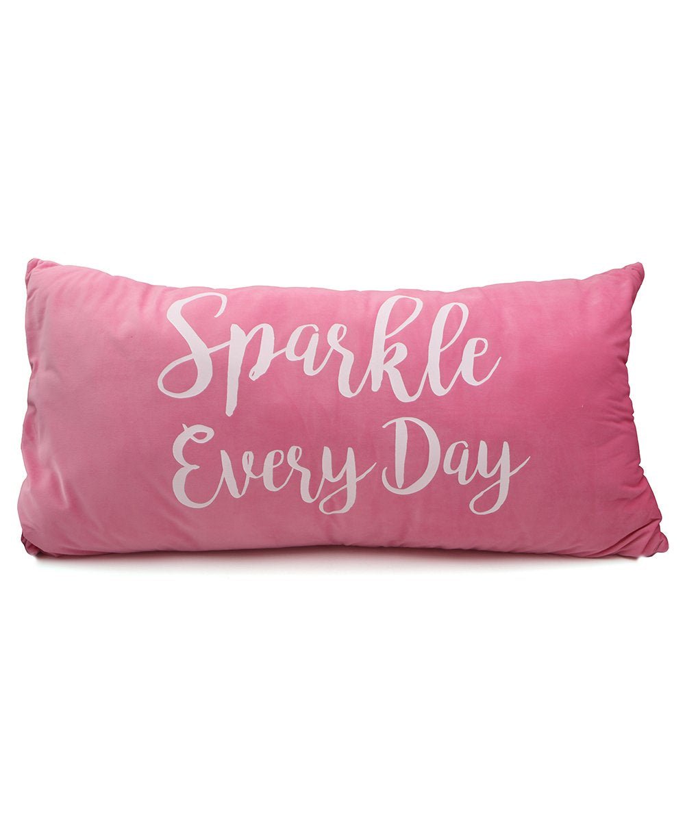 Sparkle Every Day Inspirational Pillow - Pillows - -
