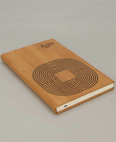 Square Design Meditation Labyrinth Meditation Journal - Media - -