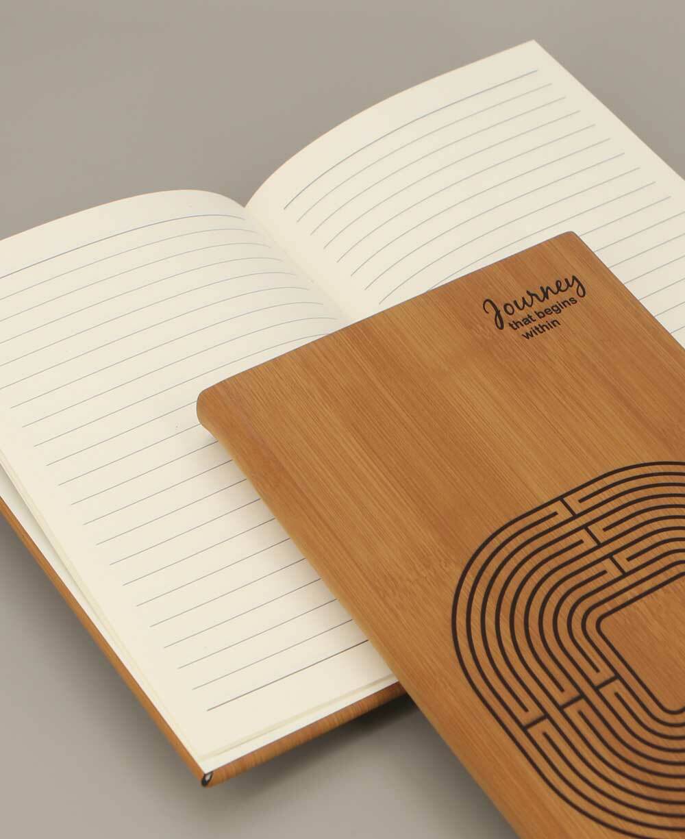 Square Design Meditation Labyrinth Meditation Journal - Media - -