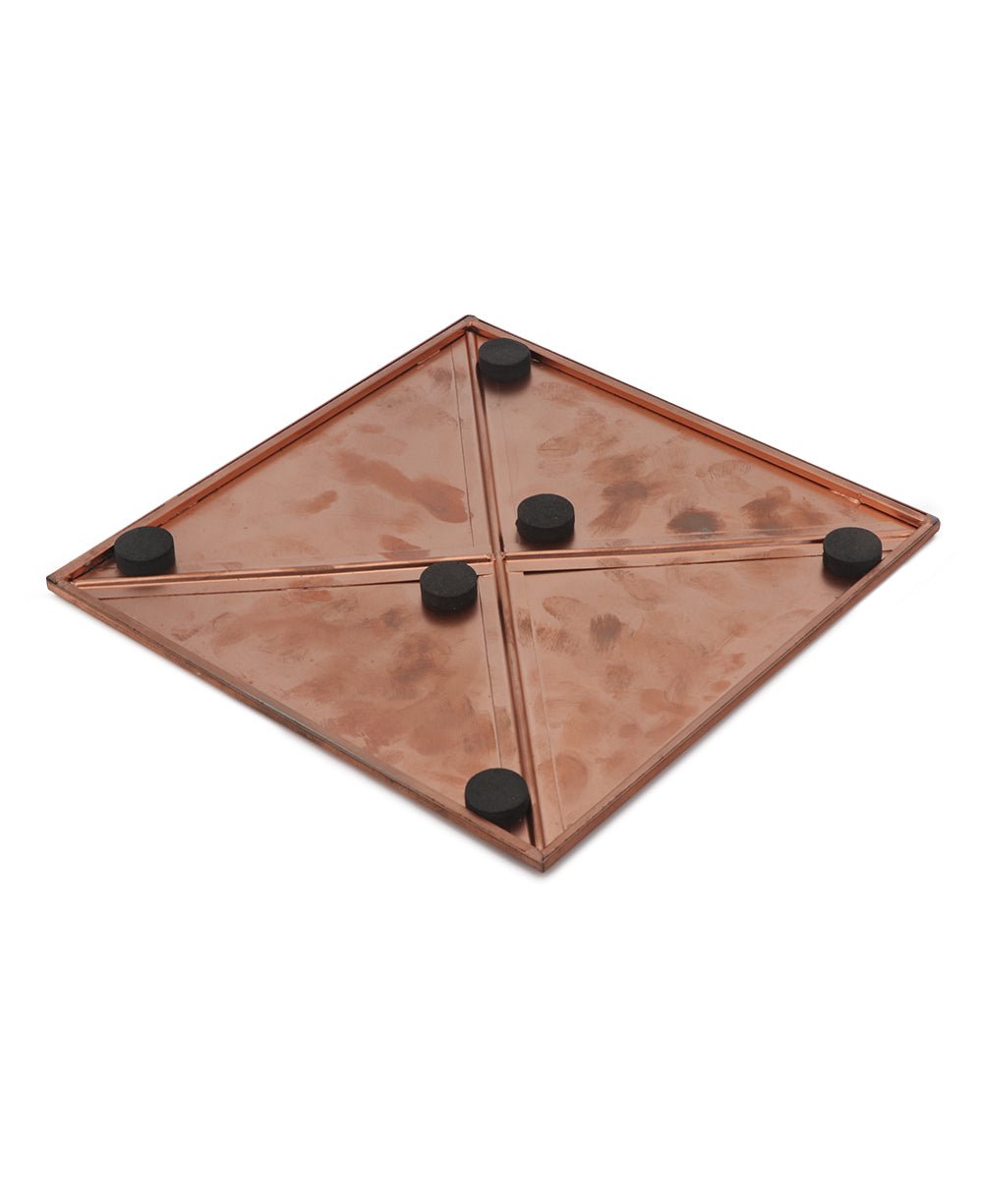 Sri Yantra Copper Charging Plate/Plaque - Decorative Plates
