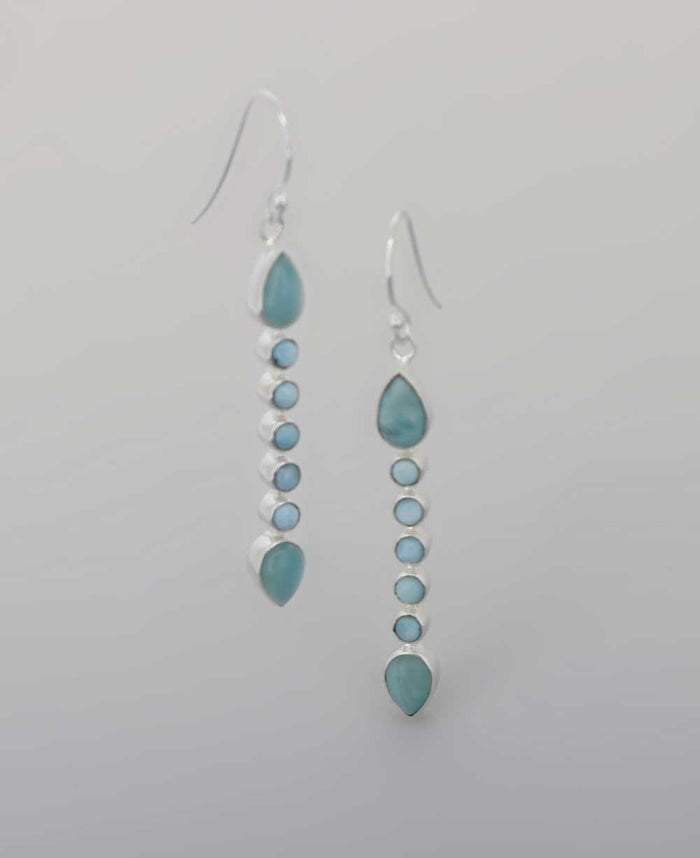 Larimar Jewelry in Sterling Silver Mindful OceanInspired Designs