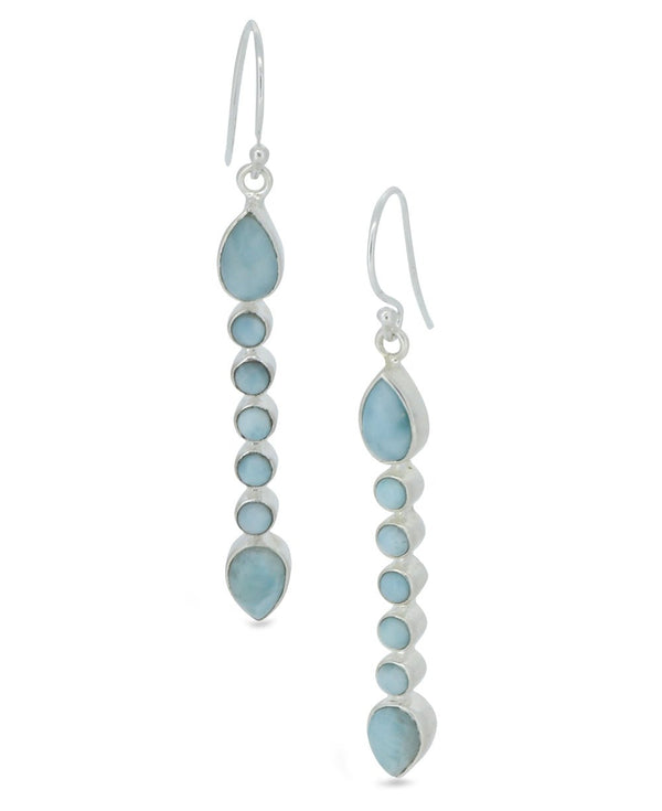 Larimar Jewelry in Sterling Silver Mindful OceanInspired Designs