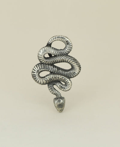 Sterling Silver Snake Pendant - Charms & Pendants