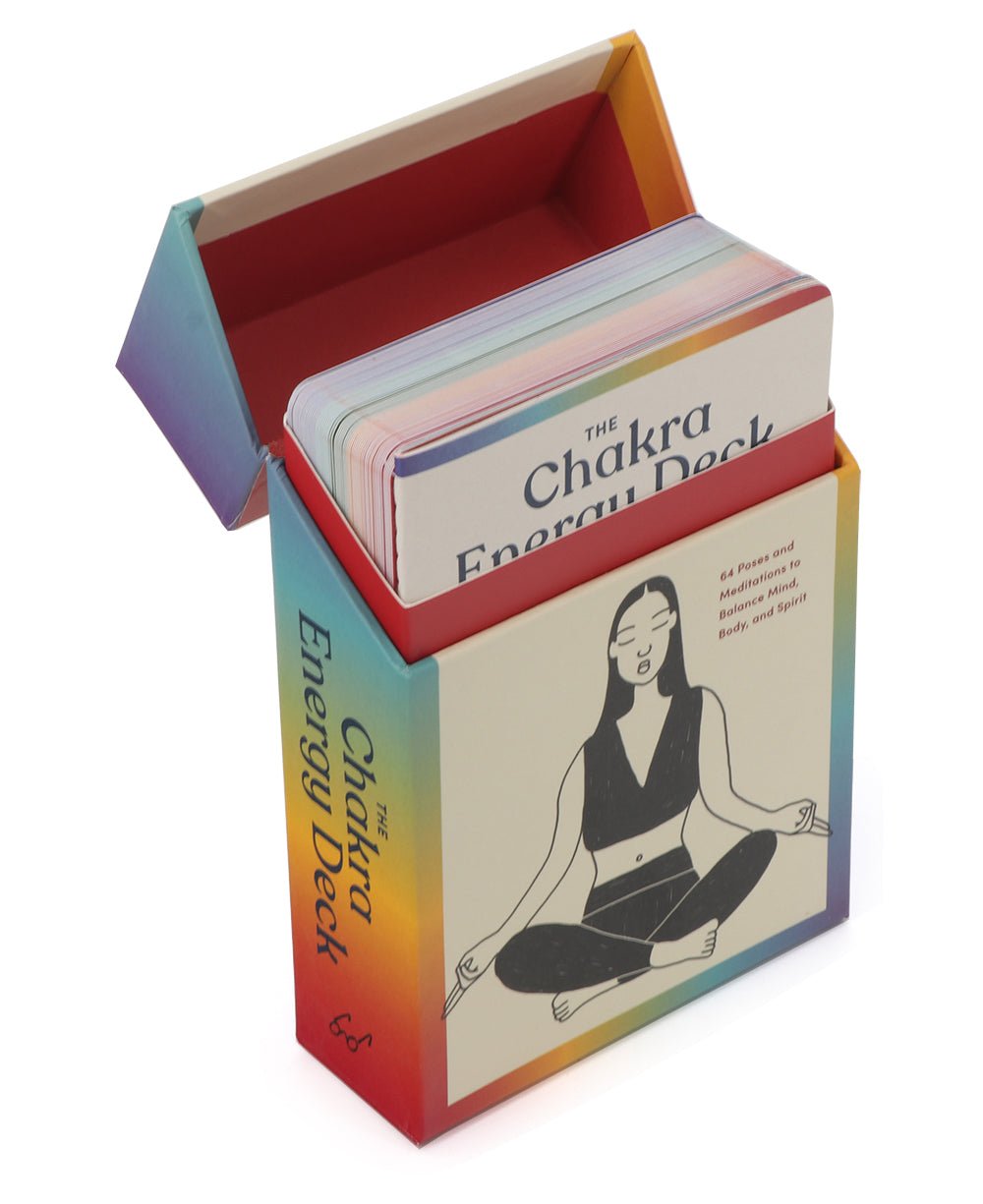 The Chakra Energy Deck, 64 Cards With 24 Page Guidebook - Card Games