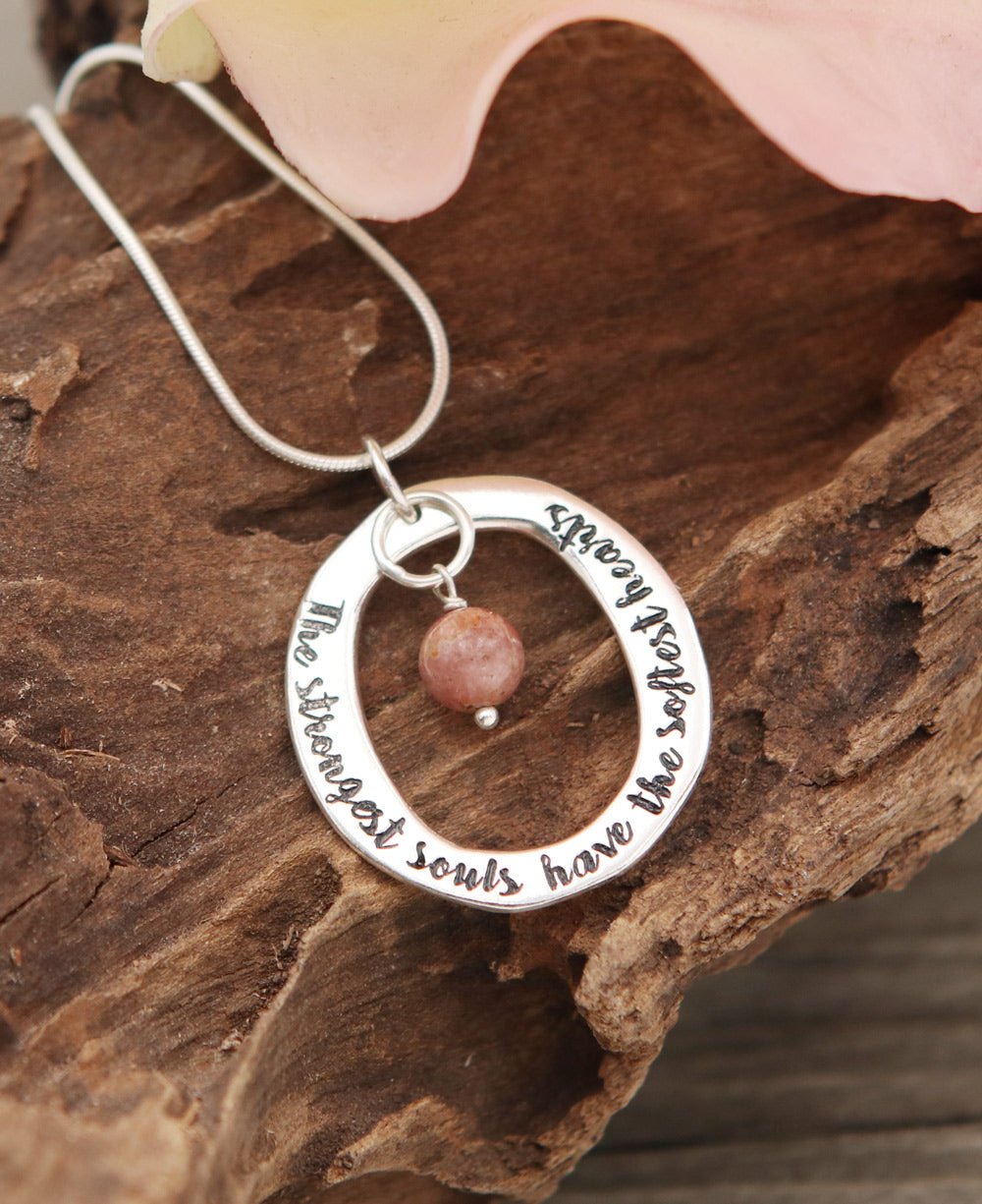 The Strongest Souls Have The Softest Hearts Pendant - Charms & Pendants