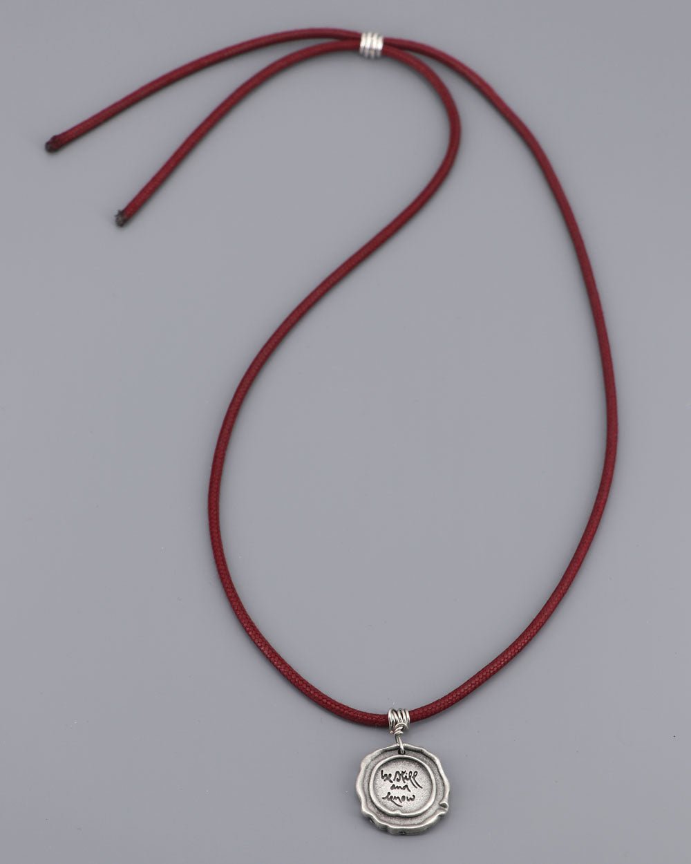 Thich Nhat Hanh Be Still and Know Pendant Necklace - Necklaces
