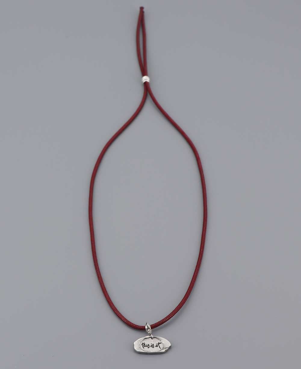 Thich Nhat Hanh This Is It Pendant Necklace - Necklaces