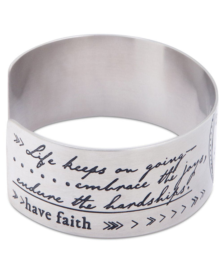 This Too Shall Pass Wide Cuff Bracelet - Bracelets
