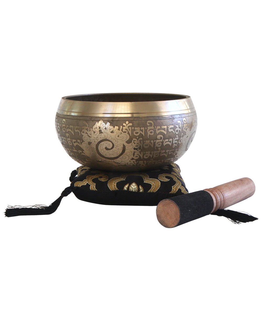 Tibetan Meditation Singing Bowl - Hand Bells & Chimes