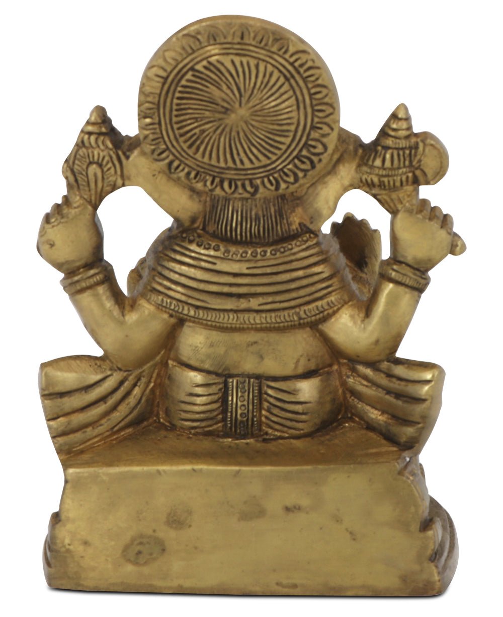Traditional Ganesh Brass Statue - Sculptures & Statues