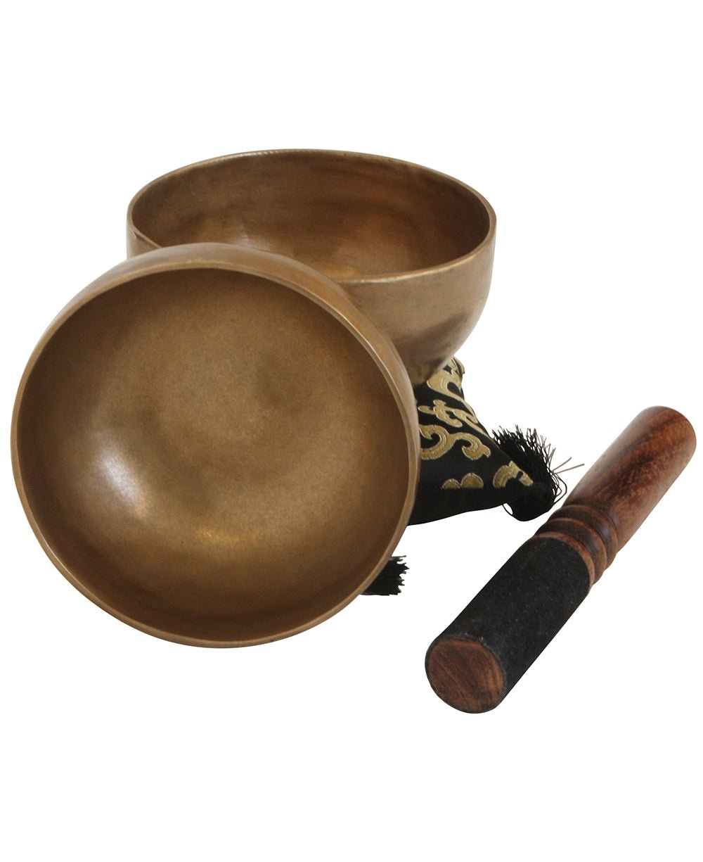 Traditional Tibetan Meditation Singing Bowl for Personal Ritual - Hand Bells & Chimes