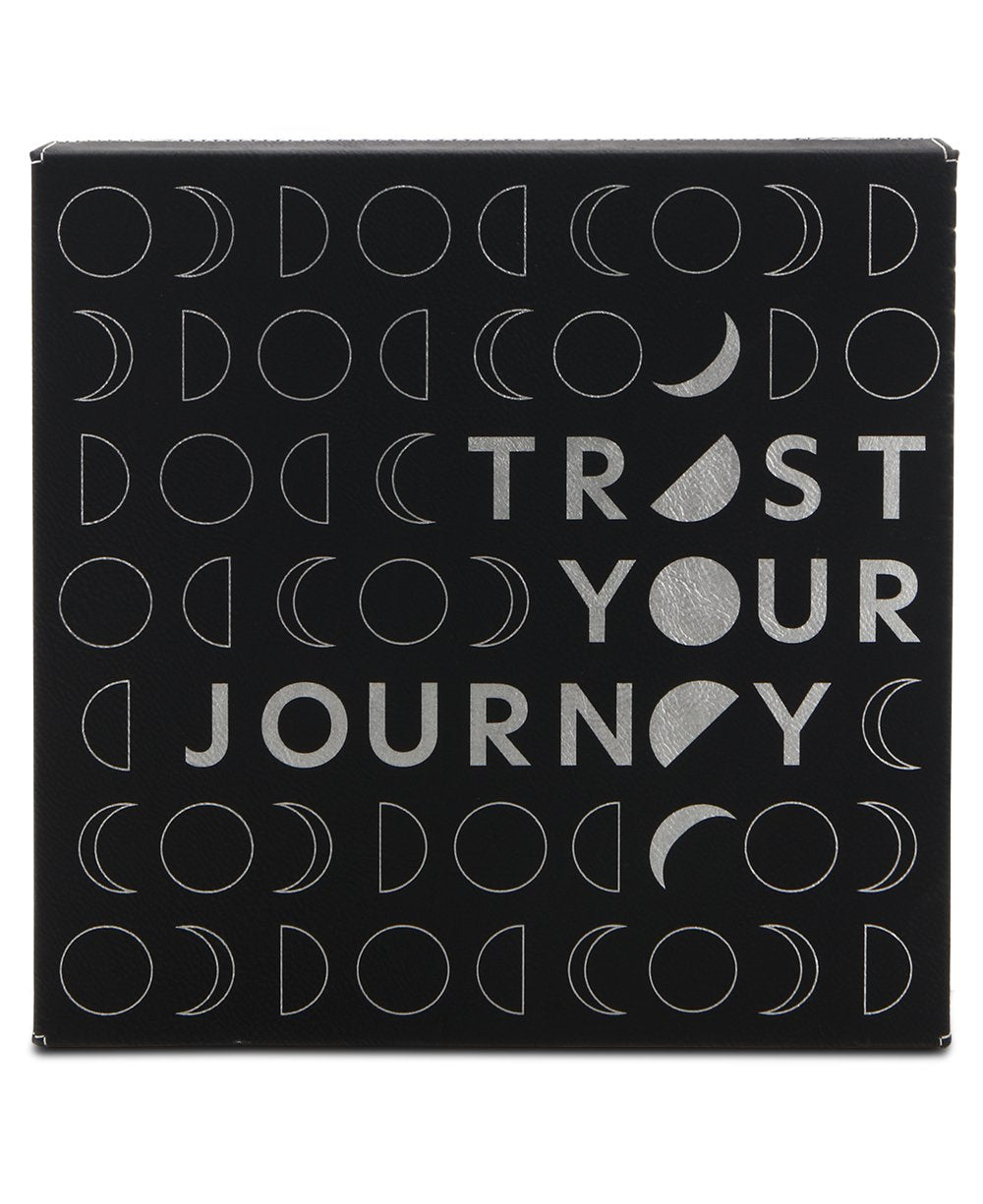 Trust Your Journey Moon Phase Inspirational Wall Hanging - Posters, Prints, & Visual Artwork