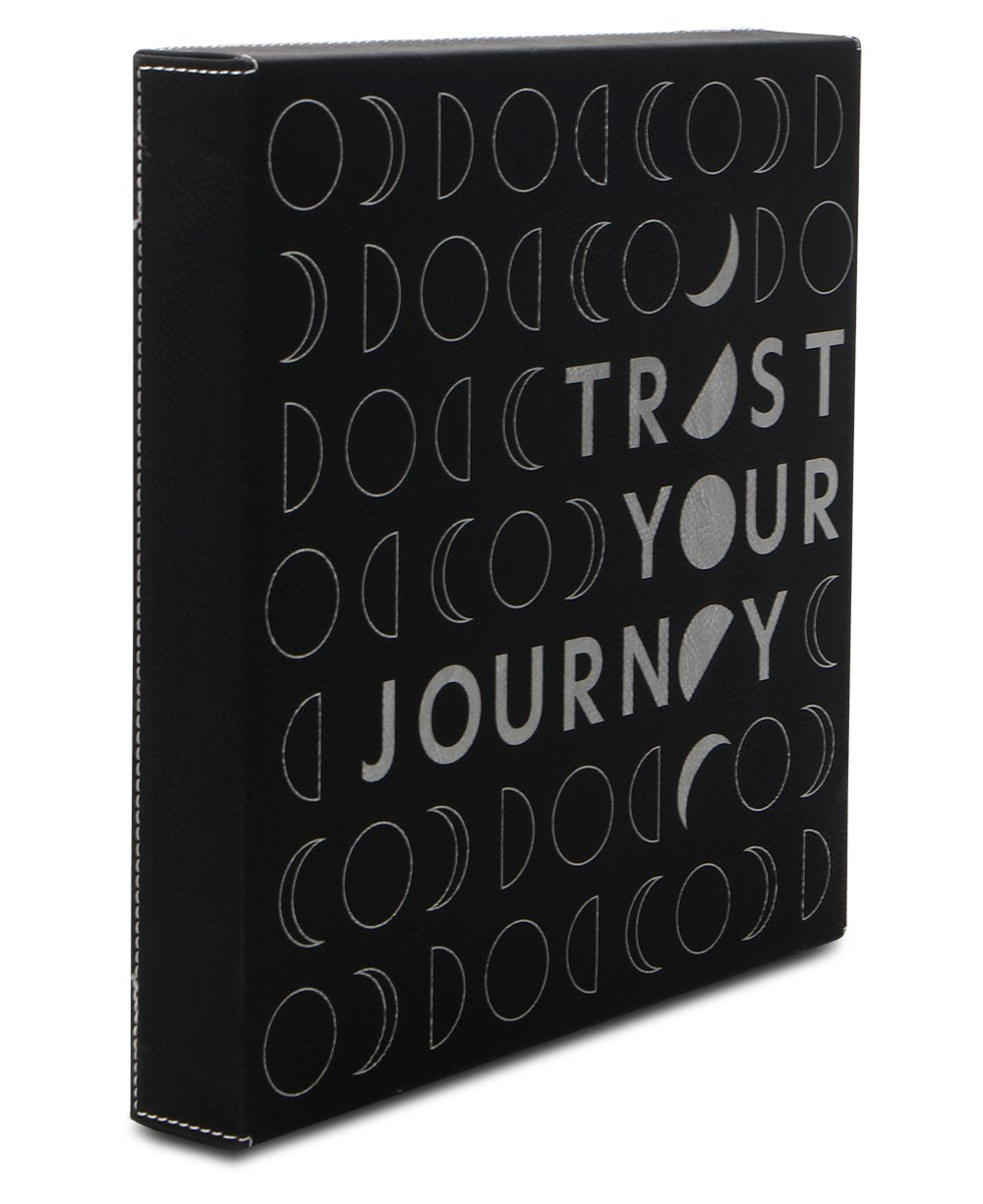 Trust Your Journey Moon Phase Inspirational Wall Hanging - Posters, Prints, & Visual Artwork