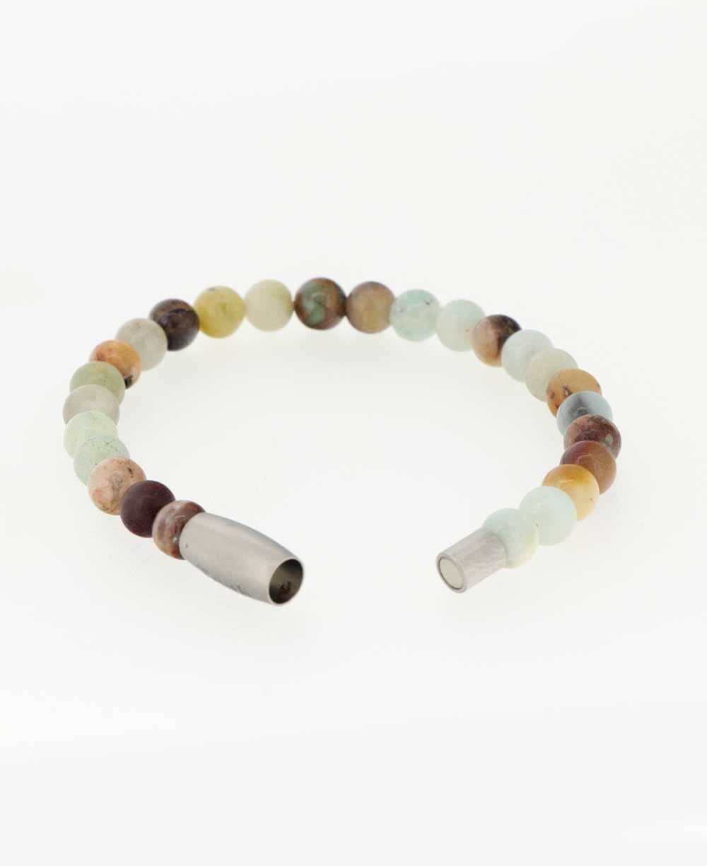 Truth Amazonite Gemstone Bracelet - Bracelets 7"
