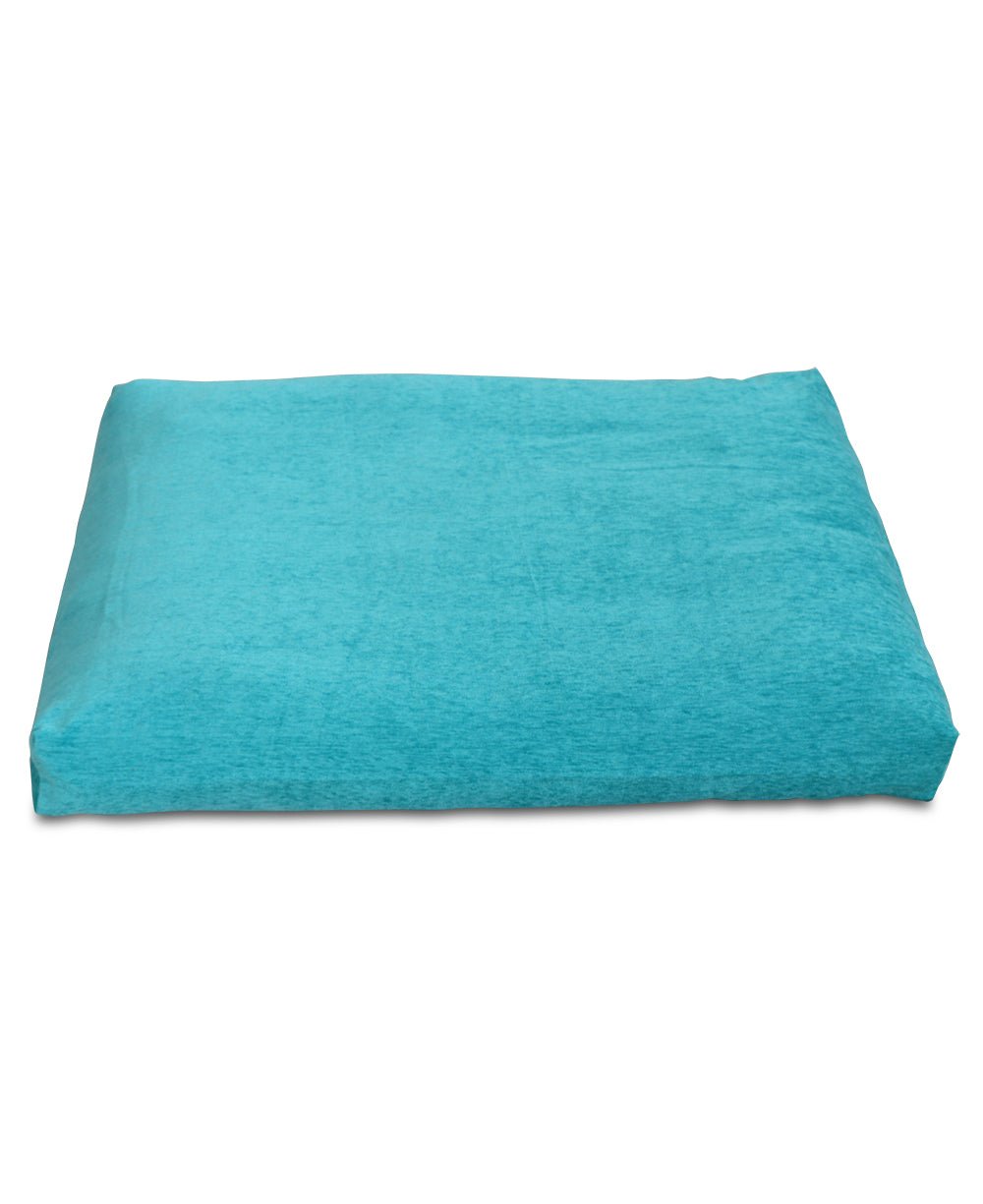 Turquoise Blue Zabuton Meditation Cushion - Massage Cushions