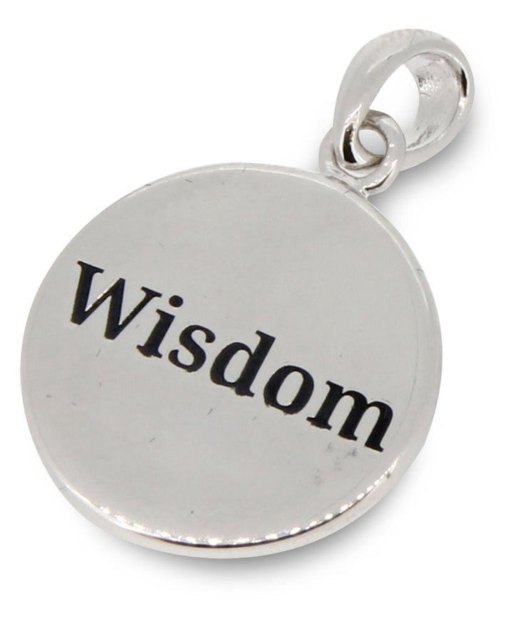 Wisdom Amethyst Sterling Silver Pendant - Charms & Pendants