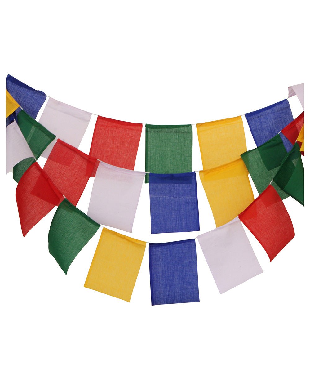 Wish Fulfilling Blank Tibetan Prayer Flags - Prayer Flags
