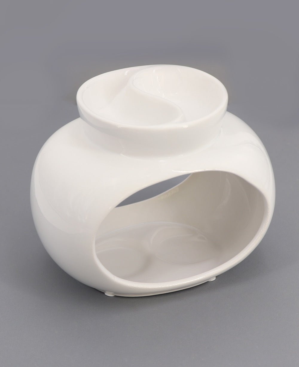 Yin Yang Design Ceramic Oil or Wax Melt Burner