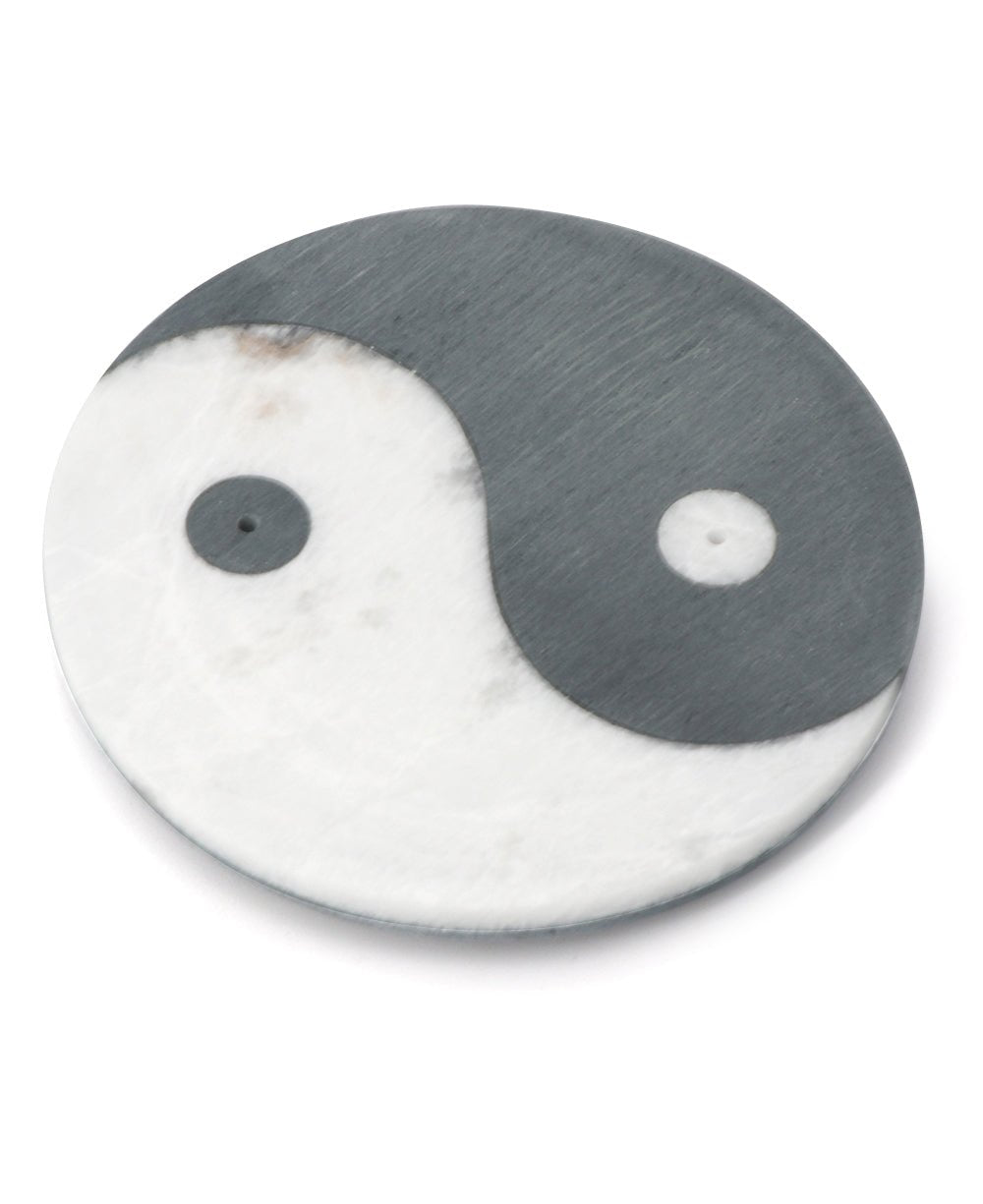 Yin Yang Soapstone Incense Holder - Incense Holders