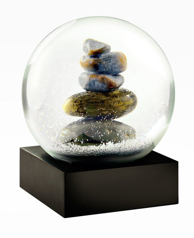 Zen Cairn Calming Snow Globe - Snow Globes